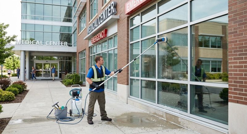 Hospital Window Washing in Vancouver, WA