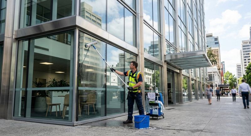 Office Building Window Washing in Newark, DE