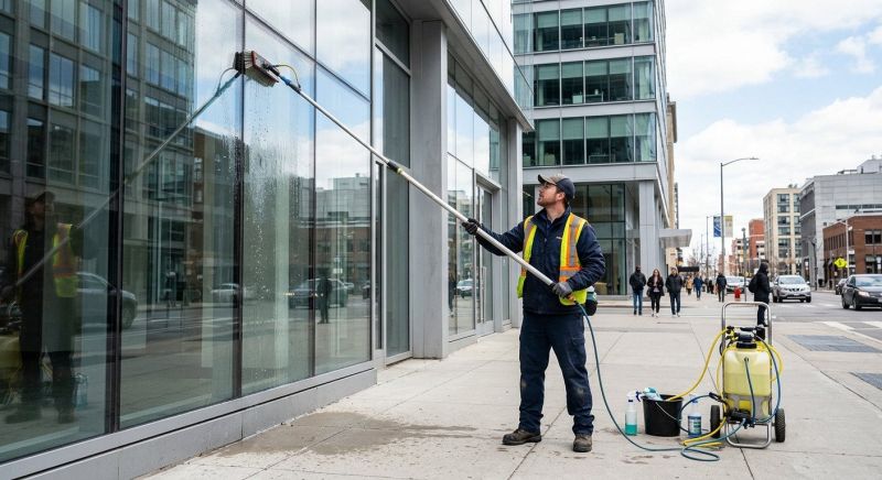 Business Window Cleaning in Mobile, AL