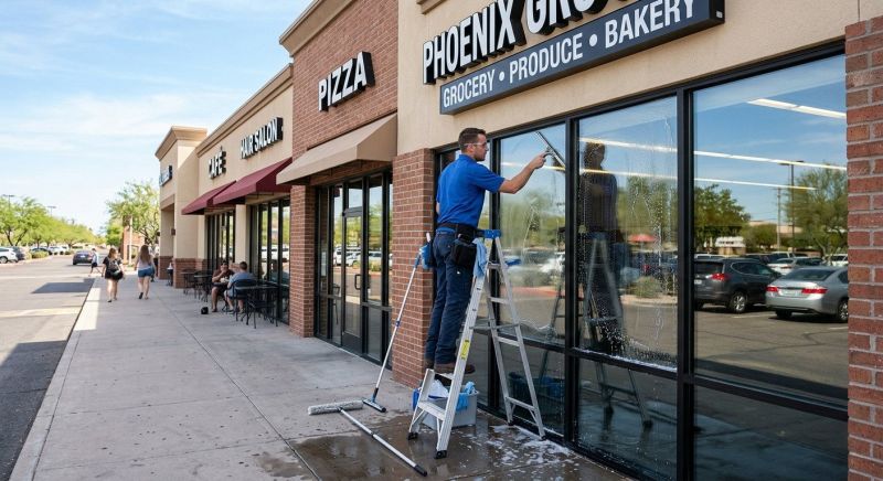 Business Window Cleaning in Baltimore, MD