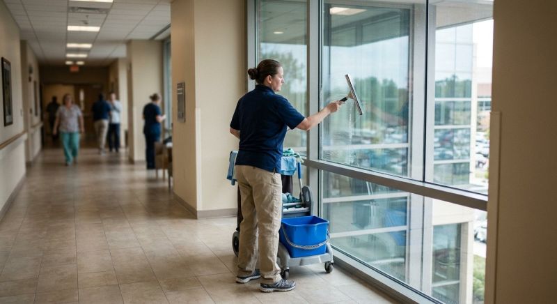 Hospital Window Washing in Newark, DE