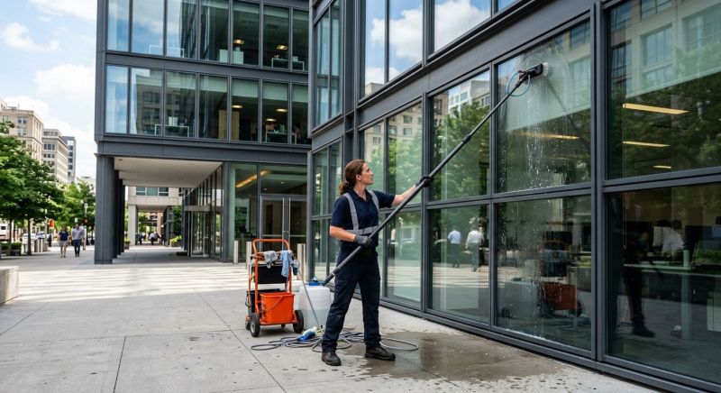 Office Building Window Washing in Lexington, KY