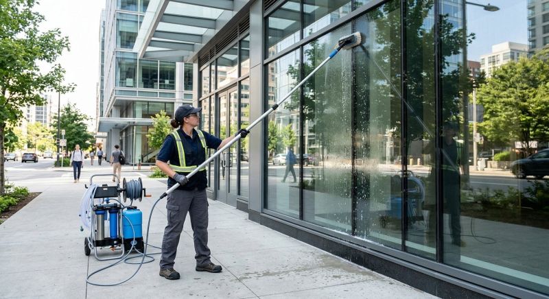 Office Building Window Washing in Lexington, KY