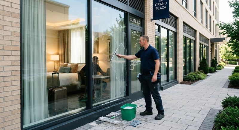 Shopping Mall Window Cleaning in Denver, CO