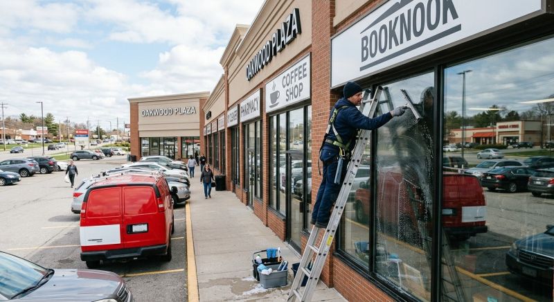 Shopping Mall Window Cleaning in Mobile, AL