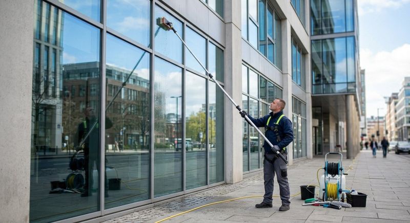 Strip Mall Window Cleaning in Denver, CO